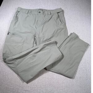 Simms Men’s 2XL Tan Fishing Hiking Pants Durable Outdoor Performance Trail River